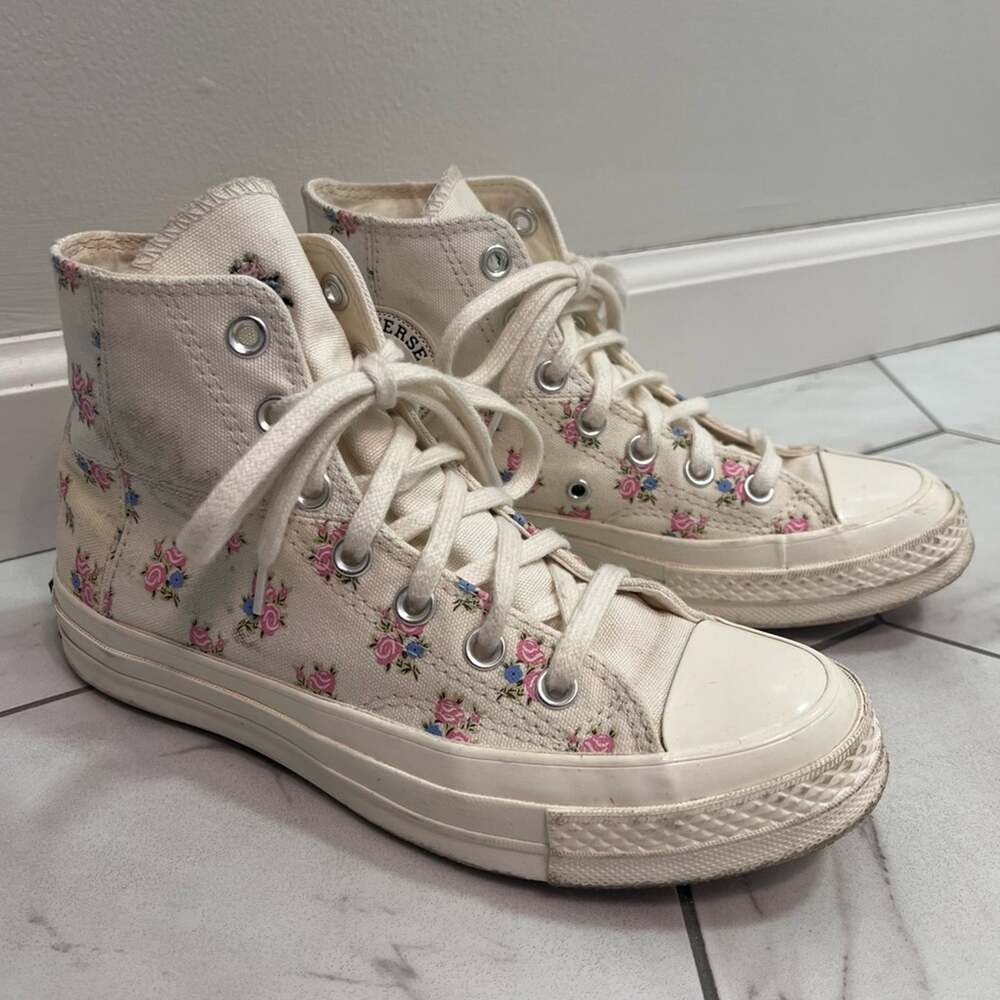 Converse Chuck Taylor All Star Gran-Z Patchwork Floral High-Top Sneaker Size 7